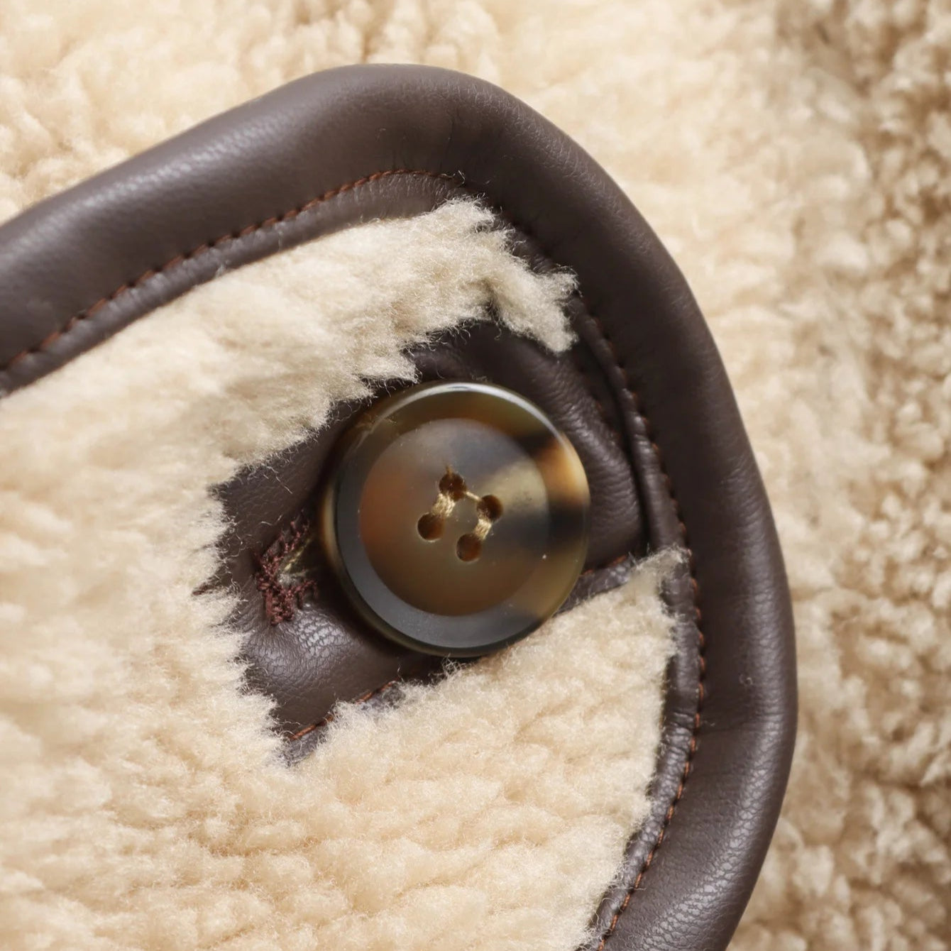 Teddy Jacke mit Kragen