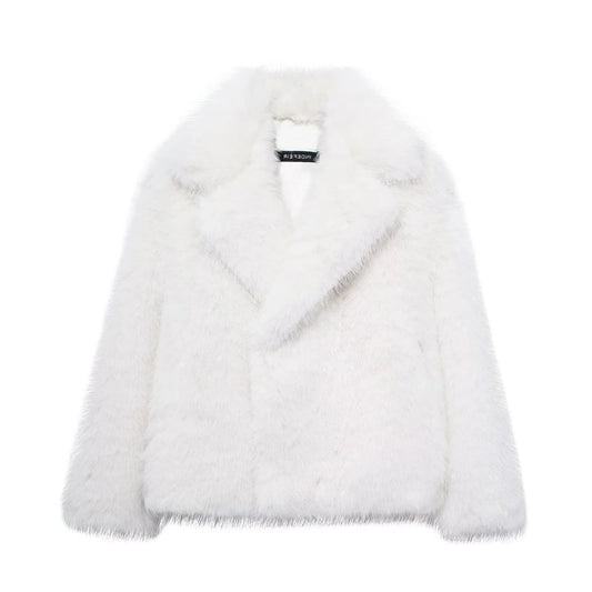Dicke Teddy Jacke Damen