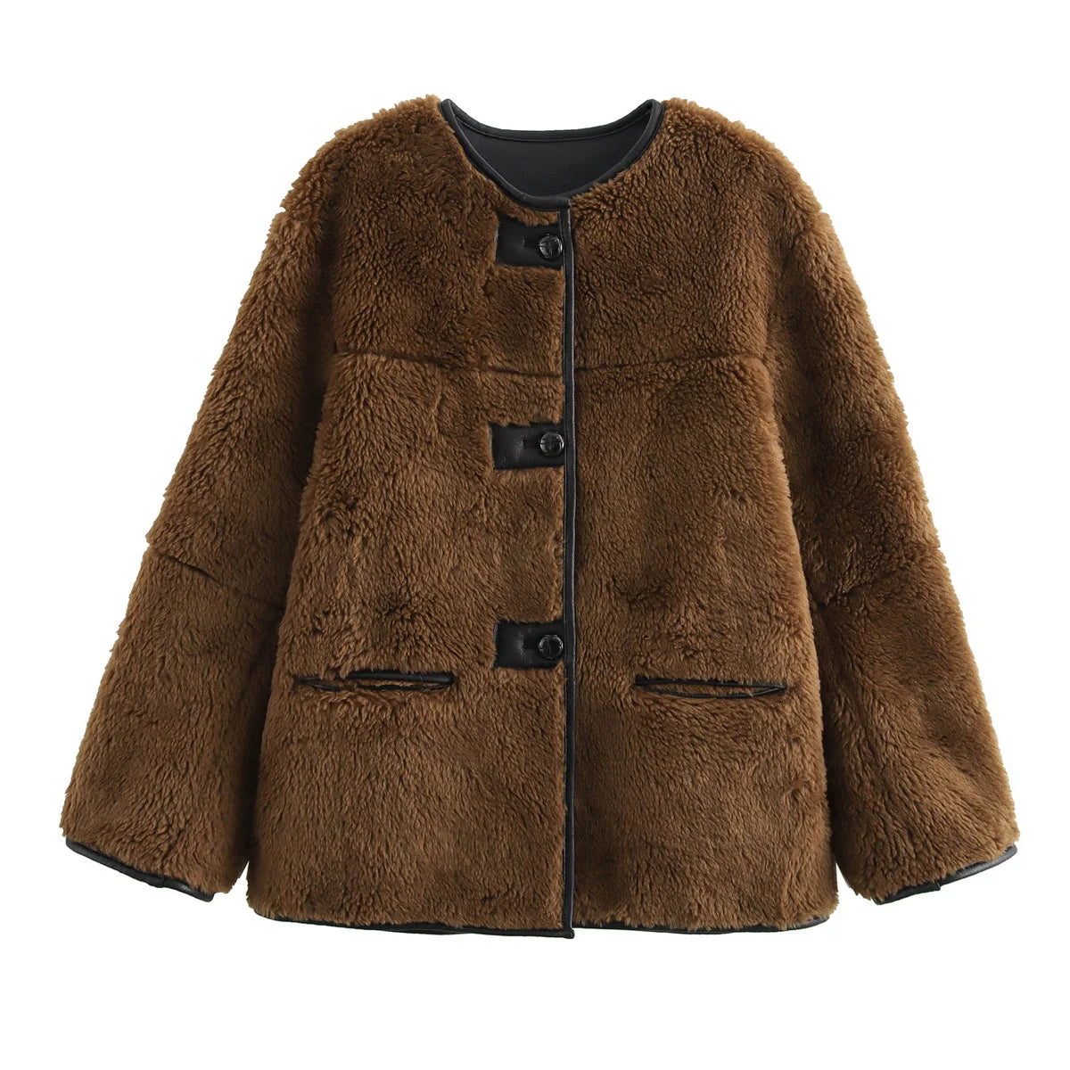 Kunstfell Jacke Teddy