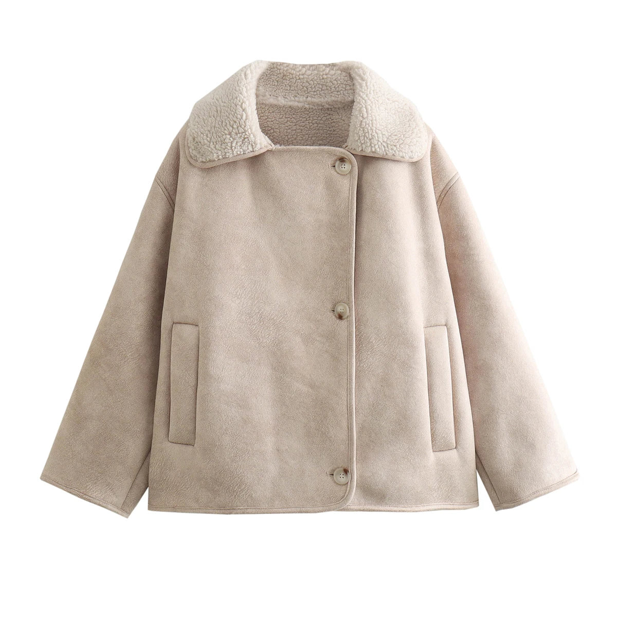 Teddy Blouson Damen