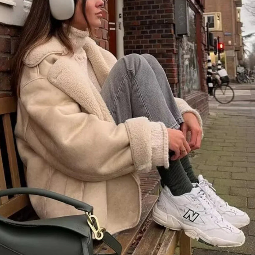 Teddy Blouson Damen