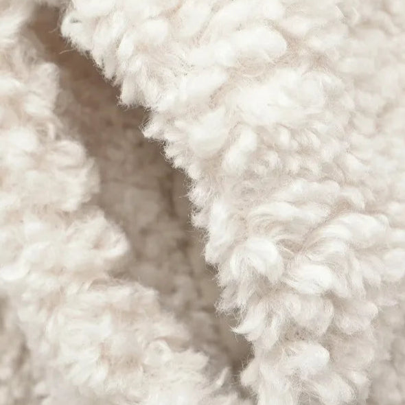 Teddy Jacke Creme