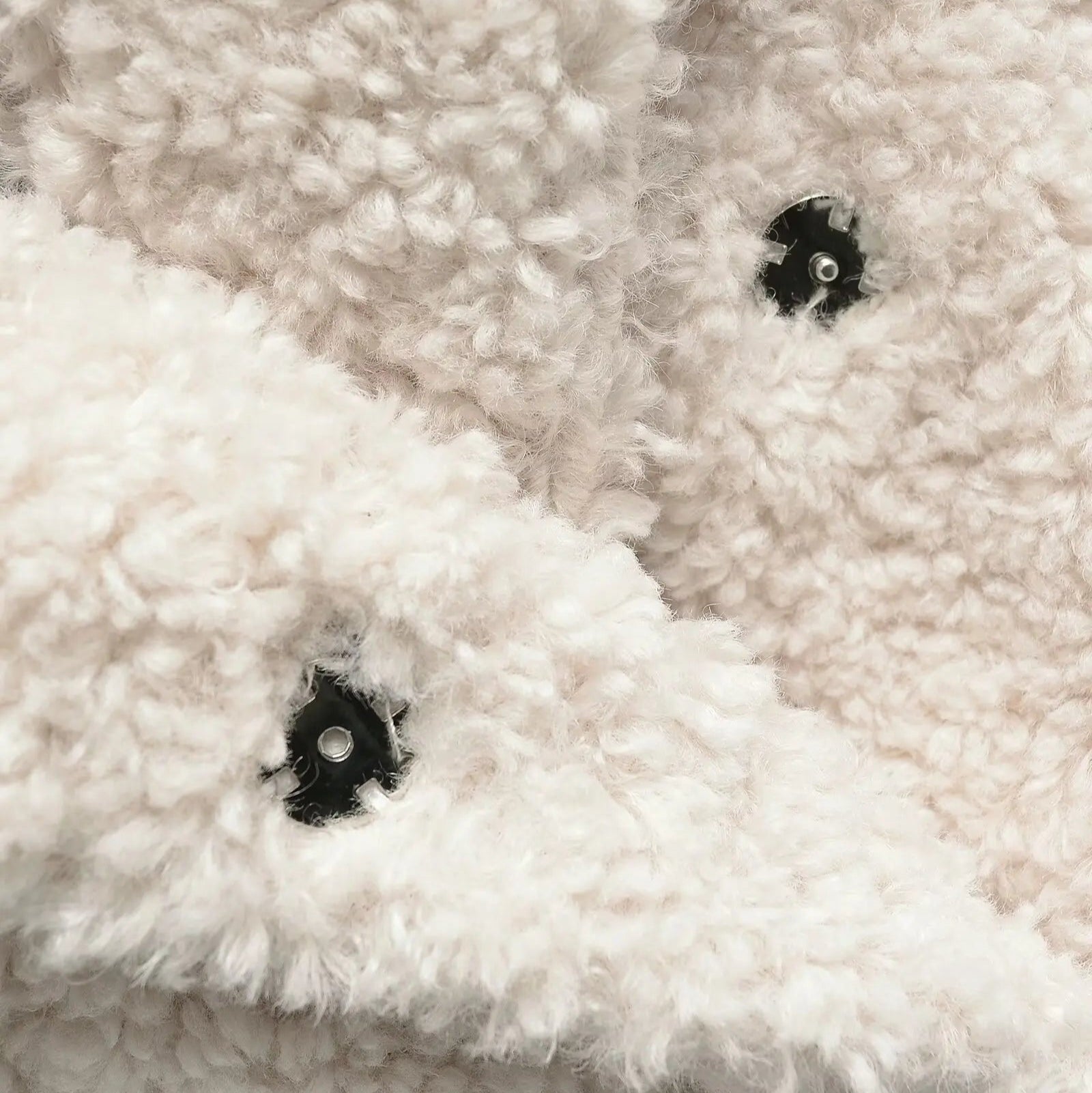 Teddy Jacke Creme