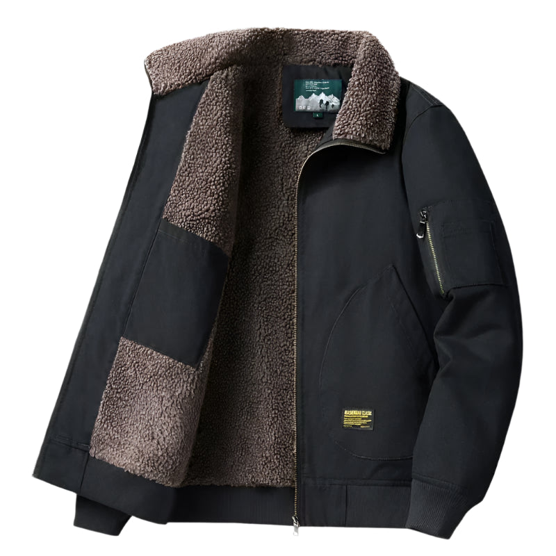 herren jacke mit teddyfutter​