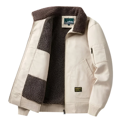 herren jacke mit teddyfutter​