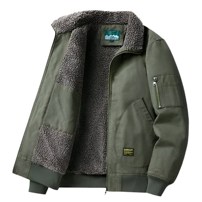 herren jacke mit teddyfutter​