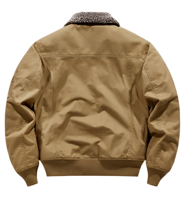 herren jacke mit teddyfutter​