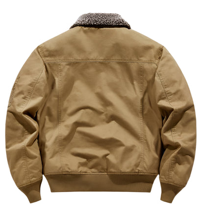herren jacke mit teddyfutter​